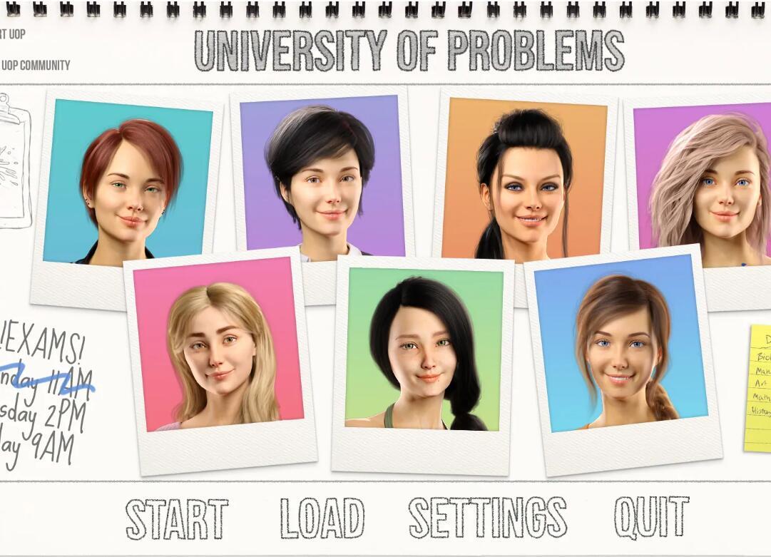 学院情缘/问题大学 University of Problems v1.4.5 汉化版 神级手绘SLG游戏【PC+安卓】-魔力森林