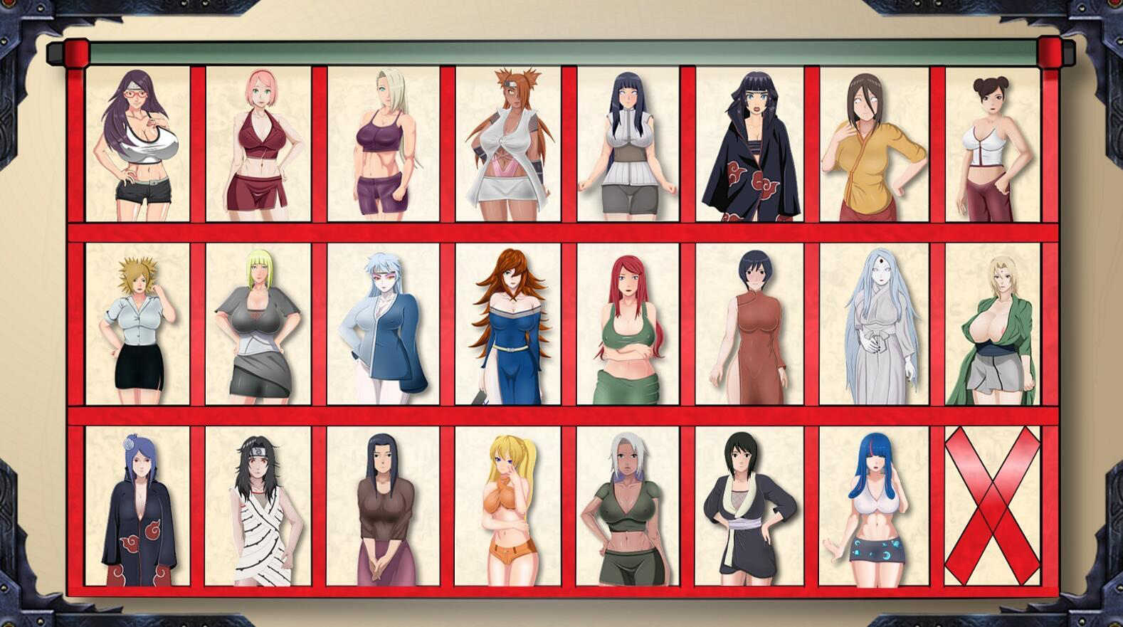 图片[3]-火影女忍训练:最后的战争|V3.2|PC+安卓|汉化作弊版|同人SLG游戏-魔力森林
