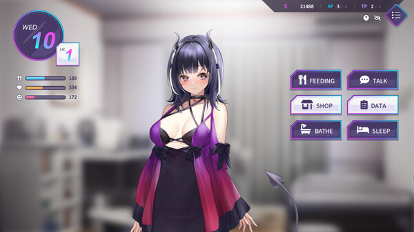 图片[2]-魅魔莉莉姆想要升级 steam官中不冰版 经营养成游戏-魔力森林